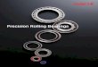 Precision Rolling Bearings...①Change from ball bearings to roller bearings. ② Use multiple bearings. ③ Use alternate dimension. Is size within design limits? Grease lubrication