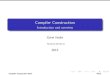 Compiler Construction - Introduction and overviewfileadmin.cs.lth.se/cs/Education/EDA180/2013/lectures/F...Compiler Construction Introduction and overview G orel Hedin Reviderad 2013-01-22