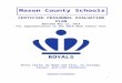 Peer - Mason County Schools€¦ · Web viewMason County Schools CERTIFIED PERSONNEL EVALUATION PLAN REVISED May 12, 2014 For Implementation in the 2014-2015 School Year ROYALS Every