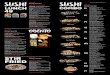 SUSHI SUSHI...Sushi Sashimi for Two - 35 pcs. 8 pcs. Maki salmonWheat noodles & salmon 8 pcs. I/O California roll - imitation crab & avocado 7 pcs. Nigiri - salmon, tuna, sea bream