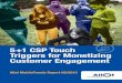 5+1 CSP Touch Triggers for Monetizing Customer Engagement · CSP network data may reveal other touch triggers for monetizing customer engagement. Key Findings • On average, subscribers