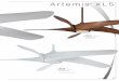 Artemis XL5 - ideadigitalcontent.com€¦ · Artemis ™ XL5 Distressed Koa Finish with Tea Stain Glass F905-DK. 14 Gilera • 14º Blade Pitch • 62" 3 Blades • 3½" and 6" Downrods