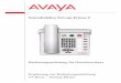 Notruftelefon SeCom Prima-T · Avaya.Inc. und Avaya GmbH & Co. KG Frankfurt/Main. Stand: 10.08 vorläufige Ausgabe . Sachnummer 4.999.111.772. Vervielfältigungen und Weitergabe von
