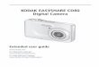 KODAK EASYSHARE CD80 Digital Camera 2019-12-20آ  KODAK EASYSHARE CD80 Digital Camera Extended user guide