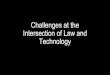 Challenges at the Technology · The Law and 3D Printing 31 J. Marshall J. Info. Tech. & Privacy K. 505 (2015)