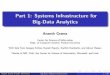Part 1: Systems Infrastructure for Big-Data Analytics...Part 1: Systems Infrastructure for Big-Data Analytics Ananth Grama Center for Science of Information Dept. of Computer Science,