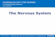 The Nervous System - Gelisim · 2018-11-05 · Approach Example Indications Drugs can influence the release of the neurotransmitter from the presynaptic nerve. • Promoting neurotransmitter