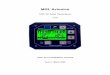 MGL Avionicsmglavionics.co.za/Docs/V10 Transceiver manual.pdf · The V10 transceiver introduction The V10 is a VHF Airband transceiver with a 6W carrier power transmitter enclosed