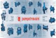 POMPE - Agenzia Fioravanti · 2018-09-10 · Pompe centrifughe monostadio con girante completamente aperta. TCD Monostage centriìfugal pumps with closed impeller for thermal oil