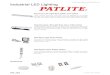 Patlite Industrial Lighting - AutomationDirect · 2020-06-10 · Industrial LED Lighting Aluminum LED Light Bars (CWK, CLK series) These rust-free aluminum body light bars are designed