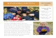 Kindergarten October - Edmonton Catholic Schools · 2017-05-04 · October 2016 Kindergarten Kindergarten Kinder Learning in September: We have had a great start to our year learning