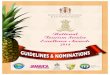 NATIONAL TOURISM SERVICE EXCELLENCE AWARDS BOOKLET · National’Tourism’Service’Excellence’Awards! 1! NOMINATIONINFORMATIONANDGUIDELINES’ CLOSING’DATE’FRIDAYSEPTEMBER25,’2015’