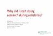 Why did I start doing research during residency?€¦ · Why did I start doing research during residency? Dr. Nelson Lee MBBS, MD, MRCP(UK), FRCP(Lond.), FRCP(Edin.), FIDSA. Professor,