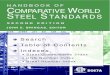 HANDBOOK OF COMPARATIVE WORLD STEEL STANDARDS Handbook of Comparative World Steel Standards Preface