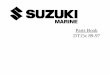 Parts Book DT15c 89-97 · When it becomes necessary to replace parts on SIJZWX OUTBDPm KWW3S. aluays use SUZUKI CEMJI~ PARTS which have passed a strict inspection which guarantees