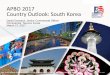 APBO 2017 Country Outlook: South Koreaapboconference.com/2017/wp-content/uploads/2017/04/Korea-Outlook.pdfSouth Korea’s Potential Growth Rate 1991 Period Potential Growth Rate (%)