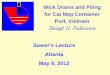 Sower's Lecture Atlanta May 8, 2012 - Geosystem Gatechgeosystems.ce.gatech.edu/abstracts/Bengt_H_ Fellenius.pdf · 2017-10-12 · 2.00 2.20 2.40 10 100 1,000 Stress (KPa)) m = 5 m