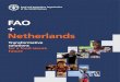 FAO Netherlands · FAO + Netherlands The Netherlands has always been a generous member and a force for innovation in FAO. Thanks to the Netherlands’ kind support, FAO has been able