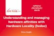 Understanding and managing hardware affinities …...2013/01/21  · HiPEAC 2013 Brice Goglin 12 Gathering topology information is difficult Lack of generic, uniform interface Operating