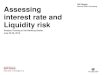 Bill Nayda Assessing Second Pillar Consulting interest rate and Liquidity risk · 2016-07-26 · Bill Nayda, Ph.D., is the Principal and founder of Second Pillar Consulting.Bill and