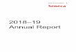 2018–19 Annual Report - Seneca College · 2019-06-25 · 2018-19 Annual Report 4 Seneca at a Glance Students 30,000 full-time students annually 7,000 international students from
