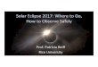 Solar Eclipse 2017: Where to Go, How to Observe …space.rice.edu/eclipse/pdf/Eclipse101.pdfSolar Eclipse 101 • Who (will be able to see it?) • What (is a solar eclipse versus