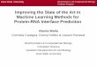 Improving the State of the Art in Machine Learning …pami.uwaterloo.ca/.../2010/program/WiML2010_RasnaWalia.pdfIowa State University Bioinformatics and Computational Biology Graduate