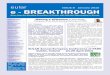 eular ISSUE 8 January 2015 e - BREAKTHROUGH...In Issue 3 of e-Breakthrough in April 2013, Ingrid Kihlsten and Maarten de Wit wrote about the PARE Youth Research Project, investigating