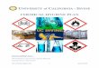 CHEMICAL HYGIENE PLAN - UCI · staff, students, visiting scholars, and all other personnel working with potentially hazardous chemicals in laboratory settings at UCI. This plan is