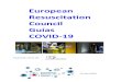 European Resuscitation Council Guías COVID-19 · para generar aerosoles (recomendación débil, muy bajo grado de evidencia). • Sugerimos que en la actual pandemia por COVID-19