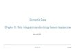 Semantic Data Chapter 9 : Data integration and ontology ...binot/INFO8005/Theory/Semantic-data-c… · Agenda 9 3 Graph DBs and triple stores 2 RDBMS and data integration challenges