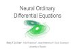 Neural Ordinary Differential Equationsrtqichen/pdfs/neural_ode_slides.pdf · Neural Ordinary Differential Equations Ricky T. Q. Chen*, Yulia Rubanova*, Jesse Bettencourt*, David Duvenaud