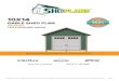 10X14 U S T O M E R S ATIS RATE FACTIO C N SHED PLAN · This 10x14 gable shed is quite spacious and exquisite, and can be used for storing your supplies, furniture and even setting