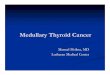 Medullary Thyroid Cancer - SUNY Downstate Medical Center · 2009-01-25 · Medullary Thyroid Cancer Manuel Molina, MD Lutheran Medical Center. 2 Case Presentation 57y/o chinese female