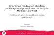 Improving medication abortion pathways and practitioner capacity …€¦ · Improving medication abortion pathways and practitioner capacity in Melbourne’s west Findings of a service