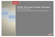 ADP Portal Help Guide - Genesee Health System Portal Help Guide.… · 0 ADP Portal Help Guide A Quick Reference This is a quick reference guide to help you navigate the ADP portal