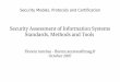 Security Assessment of Information Systems Standards ...moais.imag.fr/membres/jean-louis.roch/perso_html/... · Security Assessment of Information Systems Standards, Methods and Tools
