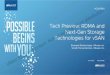 Tech Preview: RDMA and for publication Next-Gen …#vmworld Tech Preview: RDMA and Next-Gen Storage Technologies for vSAN Biswapati Bhattacharjee, VMware, Inc. Srinath Premachandran,