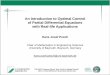 An Introduction to Optimal Control of Partial Differential ...An Introduction to Optimal Control of Partial Differential Equations with Real-life Applications Hans Josef Pesch Chair