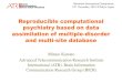 Reproducible computational psychiatry based on …...2019/12/18  · Reproducible computational psychiatry based on data assimilation of multiple-disorder and multi-site database Mitsuo