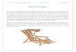 Beach chair plan - Craftsmanspace · Project from Beach chair plan Page 1 of 46 Beach chair plan The plan for this Folding Beach Chair is made by the model of a beach chair from the