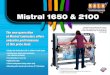 of Mistral laminators offers unbeaten ... Mistral 1650 & 2100 The new generation of Mistral laminators
