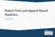 Patent Trial and Appeal Board Statistics PTAB… · *Data current as of: 5/31/2016 4538 90% 460 9% 28 1% 5026 Total AIA Petitions* Total IPR Petitions Total CBM Petitions Total PGR