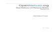 OpenNebula 4.6 Release Notesdocs.opennebula.io/.../opennebula_4.6_release_notes.pdf · 2014-06-12 · OpenNebula 4.6 Release Notes, Release 4.6 Sunstone: Usability Enhancements •