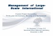 Management of Large- Scale International Science ProjectsWhat Do We Mean by LISP? •Large: > ~$1B USD (US ITER = $1.45B–$2.2B) •International: Two or more countries with formal
