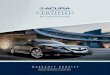 W A R R A N T Y B O O K L E T - Dealer.com USAcura Care Client Services 1-888-68-ACURA (22872) Warranty/Customer Service 1-800-999-5901. 1 Thank you for choosing an Acura Certified