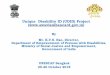 Unique Disability ID (UDID) Project …Unique Disability ID (UDID) Project () UNESCAP Bangkok 25-26 October 2018 Mr. K.V.S. Rao, Director, Department of Empowerment of Persons with