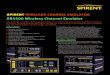 SR5500 Wireless Channel Emulator - Rosenkranz Elektronik · Emulation (DEE) real-time engine to add automated control of ... • Generated by ray-tracing software or custom software