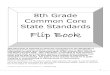 8th Grade Common Core State Standards Flip Book 8.pdf · 8th Grade Common Core State Standards Flip Book This document is intended to show the connections to the Standards of Mathematical