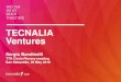 TECNALIA Ventures - ec.europa.eu › jrc › communities › sites › ... · TECNALIA Ventures Sergio Bandinelli TTO Circle Plenary meeting San Sebastián, 26 May 2016